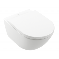 Унитаз подвесной Villeroy & Boch Subway 3.0 370x560 мм альпийский белый 4670T001