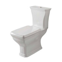 Унитаз-моноблок Artceram Civitas 36х54 см белый хром HEA010 71, CIC009 01 00, CIV004 01 00