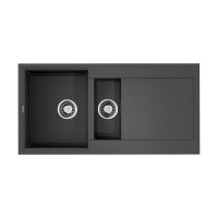 Кухонная мойка OMOIKIRI Sakaime 100-2-PL Tetogranit 100x50 см платина 4993899
