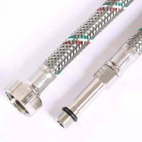 Гибкая подводка для смесителя Uni-Fitt 1/2 x M10 длинный штуцер 120 см 503S2812