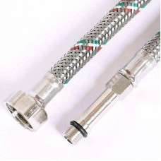 Гибкая подводка для смесителя Uni-Fitt 1/2 x M10 длинный штуцер 120 см 503S2812 Гибкая подводка для смесителя Uni-Fitt 1/2 x M10 длинный штуцер 120 см 503S2812