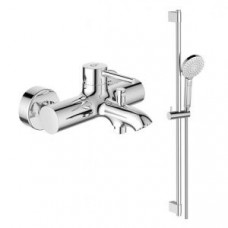 Набор 2 в 1 Ideal Standard смеситель для ванны Ceraline и душевой гарнитур Idealrain Evo Round L3 TM0027 Набор 2 в 1 Ideal Standard смеситель для ванны Ceraline и душевой гарнитур Idealrain Evo Round L3 TM0027