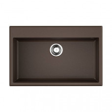 Кухонная мойка Omoikiri Tedori 79-DC Tetogranit 79x51 см темный шоколад 4993952