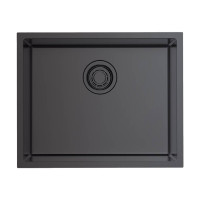 Кухонная мойка Omoikiri Tadzava 54-U/I Ultra-GM 54x44 см вороненая сталь 4993267