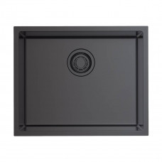 Кухонная мойка Omoikiri Tadzava 54-U/I Ultra-GM 54x44 см вороненая сталь 4993267