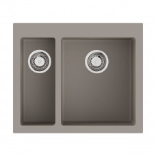 Кухонная мойка Omoikiri Bosen 59-2A-GR Artceramic 59 x 50 см leningrad grey 4993822
