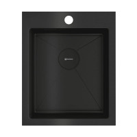 Кухонная мойка Omoikiri Akisame 41-GB нержавеющая сталь 41x51 см графит 4997011