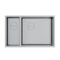 Кухонная мойка OMOIKIRI Taki 69-2-U/IF-R Side-IN 69,5x44 см нержавеющая сталь 4993182