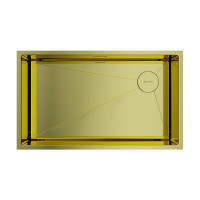 Кухонная мойка Omoikiri Taki 74-U/IF Side-LG 74x44 см светлое золото 4993171