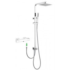 Душевая стойка с верхним душем Allen Brau Infinity 3 режима 25x48.3x126.6 см хром 5.21031-00 Душевая стойка с верхним душем Allen Brau Infinity 3 режима 25x48.3x126.6 см хром 5.21031-00