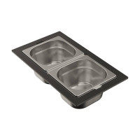 Контейнер Omoikiri DC-04-2-IN нержавеющая сталь 4999084