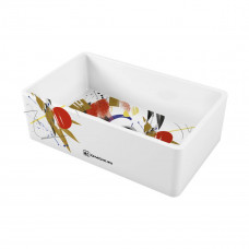 Кухонная мойка Omoikiri Mikura 76-Tokyo Natceramic 76x46 см белая 4993021 Кухонная мойка Omoikiri Mikura 76-Tokyo Natceramic 76x46 см белая 4993021