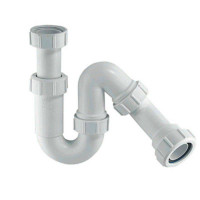 Сифон трубный McAlpine P/S-образный 1 1/4 х 32 мм компрессионный MRW7