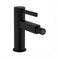 Смеситель для биде Hansgrohe Finoris однорычажный с донным клапаном push-open черный матовый 76200670