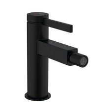 Смеситель для биде Hansgrohe Finoris однорычажный с донным клапаном push-open черный матовый 76200670