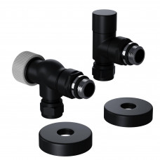 Набор термостатический осевой Royal Thermo Design Pro 15 мм M30x1,5 Черный НС-1646644 Набор термостатический осевой Royal Thermo Design Pro 15 мм M30x1,5 Черный НС-1646644