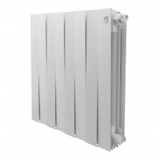 Радиатор биметаллический Royal Thermo PianoForte 500 Bianco Traffico 8 секций боковое подключение НС-1682365 Радиатор биметаллический Royal Thermo PianoForte 500 Bianco Traffico 8 секций боковое подключение НС-1682365