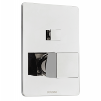 Смеситель для душа Bossini Cube встраиваемый внешняя часть хром Z00063.030