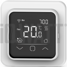 Терморегулятор программируемый IQWATT SMART HEAT Wi-Fi белый 411-W Терморегулятор программируемый IQWATT SMART HEAT Wi-Fi белый 411-W