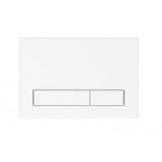 Клавиша смыва Elsen E08 220х150 мм белый E08white