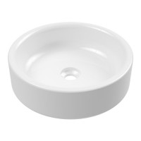 Раковина Ceramica Alice IDILLA Ø42х13 см накладная белый глянцевый 48220101