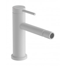 Смеситель для биде Hansgrohe Tecturis S со сливным гарнитуром матовый белый 73201700
