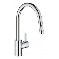 Смеситель для кухонной мойки GROHE Eurosmart Cosmopolitan высокий излив хром 31481001