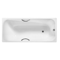 Ванна чугунная Wotte Start 1700х750х458 мм с отверстиями для ручек Start 1700x750UR