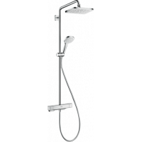 Душевая система Hansgrohe Croma E с термостатом 280х170/110 мм 1/3 режима 27630000