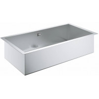 Кухонная мойка GROHE K700 90-S 86.4x46.4 см нержавеющая сталь 31580SD1