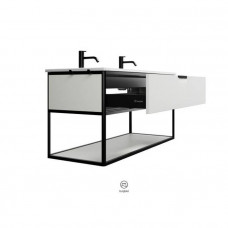 Комплект мебели Burgbad Vry 1230х496х600 мм подвесной белый матовый SGUK123F6019GO253C001