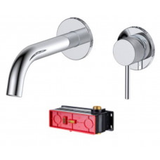Смеситель для раковины Splendy Passion настенный встраиваемый хром PA201205UK2CR