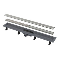 Душевой лоток Alca APZ19 Fit and Go 550 мм с двухсторонней решеткой APZ19-550