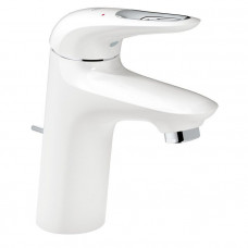Смеситель для раковины GROHE Eurostyle New с донным клапаном белая луна 23374LS3