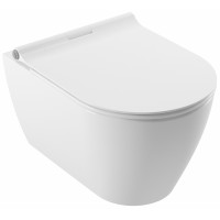 Унитаз подвесной Serel Sapphire безободковый с сиденьем микролифт SP26SL