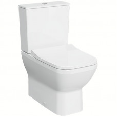 Унитаз напольный безободковый VitrA Integra Square Open-Back с тонким сиденьем микролифт 9833B003-7205