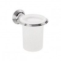 Стакан подвесной Colombo Design Hermitage хром матовое стекло B3302.CR-VAN