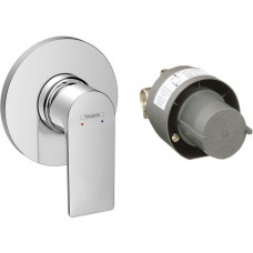 Набор со смесителем для душа Hansgrohe Rebris E однорычажный скрытого монтажа хром 72658000 Набор со смесителем для душа Hansgrohe Rebris E однорычажный скрытого монтажа хром 72658000