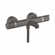 Термостат для ванны Hansgrohe Ecostat Comfort внешнего монтажа шлифованный черный хром 13114340 Термостат для ванны Hansgrohe Ecostat Comfort внешнего монтажа шлифованный черный хром 13114340