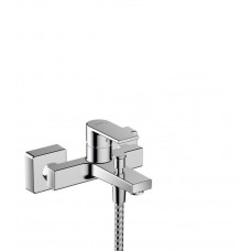 Смеситель для ванны hansgrohe Vernis Shape однорычажный внешний монтаж 2 режима расхода хром 71453000