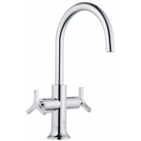 Смеситель для раковины Kludi Nova Fonte Déco со сливным гарнитуром 201180539