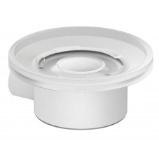 Мыльница настенная Kludi Vela R белое матовое стекло белый матовый 5898553 Мыльница настенная Kludi Vela R белое матовое стекло белый матовый 5898553