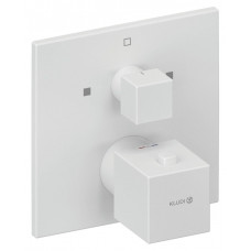 Термостат для ванны и душа встраиваемый KLUDI DECUS внешняя часть для SLIM.BOXX 88022 белый матовый 548105375 Термостат для ванны и душа встраиваемый KLUDI DECUS внешняя часть для SLIM.BOXX 88022 белый матовый 548105375