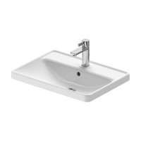 Раковина встраиваемая сверху Duravit D-Neo 60х40 см 1 отверстие белый 0357600027