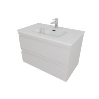 Комплект мебели для ванной AQUATON ВЕГА 80 с раковиной AQ0480-00 серый туман AQ77080-LG