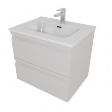 Комплект мебели для ванной AQUATON ВЕГА 60 с раковиной AQ0460-00 серый туман AQ77060-LG