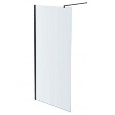 Душевая перегородка Aquanet Walk In WIW 09020GM 900x2000 мм с держателем оружейная сталь AQ WIW 09020GM
