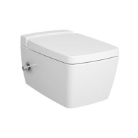 Унитаз-биде подвесной безободковый VitrA Metropole Rim-Ex 56 см VitrAflush VitrAfresh 7672B003-1687