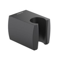 Держатель ручного душа Aquanet матовый черный AQ2403MB