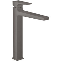 Смеситель для раковины Hansgrohe Metropol 260 однорычажный для раковины-чаши шлифованный черный хром 32512340